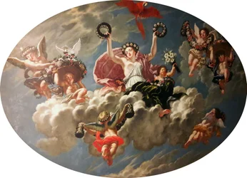 Therese Kunigunde van Polen als Flora